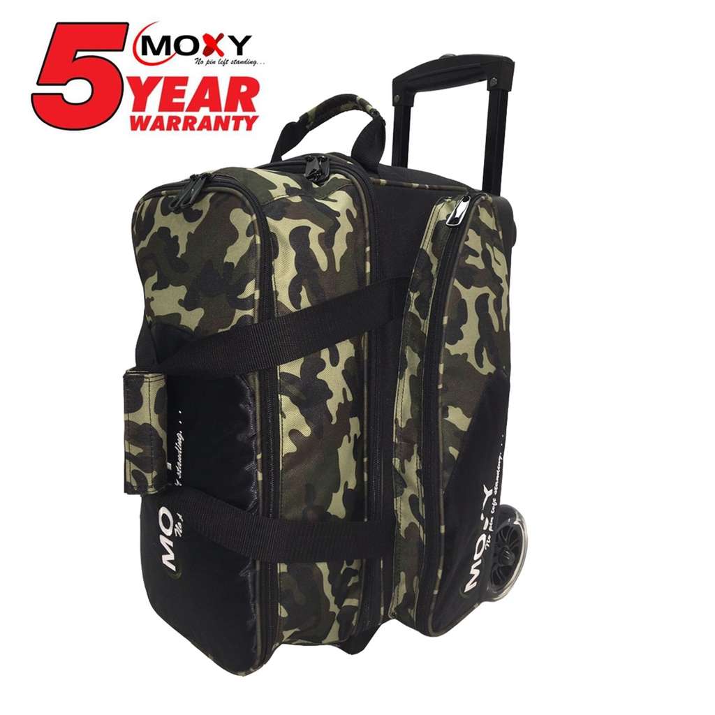 Moxy Blade Premium Double Roller Bowling Bag- Camouflage