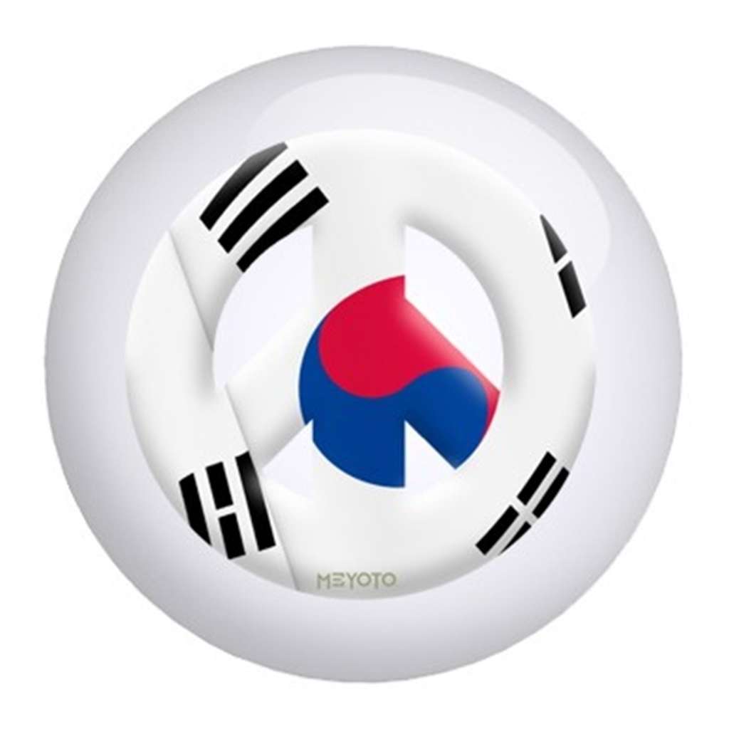 South Korea Meyoto Flag Bowling Ball