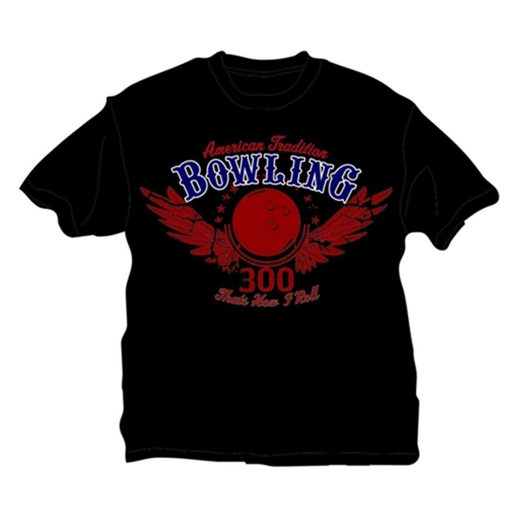 That's How I Roll Bowling T-Shirt- Closeout