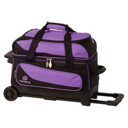 Ebonite Transport II Roller Bowling Bag- Purple/Black