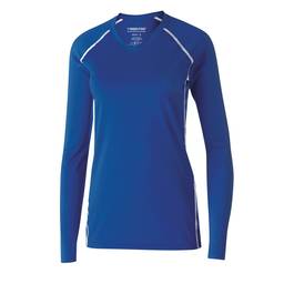 Holloway Ladies Solid Long Sleeve Volleyball Jersey