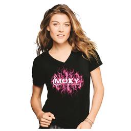 Moxy Bowling Pink Flame T-Shirt