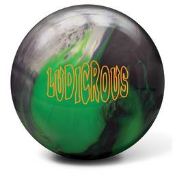 Radical Ludicrous Bowling Ball- Black/Green/Silver
