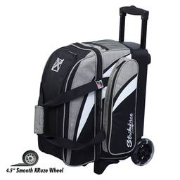 KR Cruiser Smooth Double Roller Bowling Bag- Stone