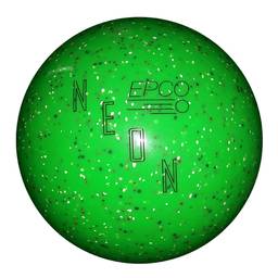 Duckpin EPCO Neon Speckled Bowling Ball 4 3/4"- Green