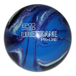 Duckpin EPCO Urethane Bowling Ball 4 7/8"- Purple/Blue/Mint