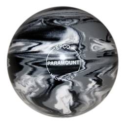 Candlepin Paramount Marbleized Bowling Ball 4.5"- Black/White/Grey