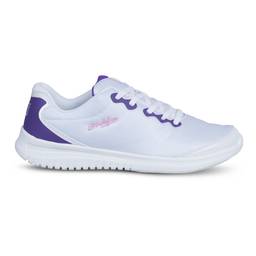 KR Strikeforce Womens Glitz Bowling Shoes - White/Purple