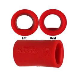 Ultimate Bowling Tour Lift Oval Sticky Finger Insert- Red - Pack of 10