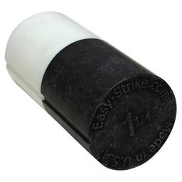 Ultimate Bowling Urethane Dual-Color Thumb Solid- Black/White - Pack of 10