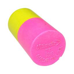 Ultimate Bowling Urethane Dual-Color Thumb Solid- Pink/Bowlers Yellow - Pack of 10