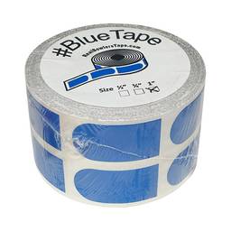 Real Bowlers Tape Blue Roll of 500- 1 Inch