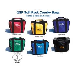 2 Ball Soft Pack Bag- 6 Colors Available