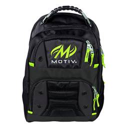 Motiv Bowling Intrepid Backpack- Grey/Lime