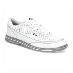 Dexter Mens Turbo Pro Bowling Shoes- White/Grey