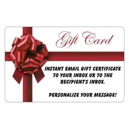 Customized Bowlerstore.com Email Gift Card
