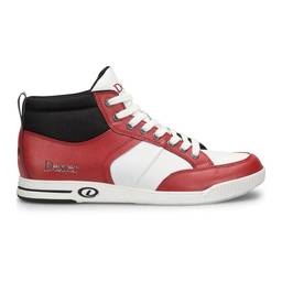 Dexter Mens Dave Hi-Top Bowling Shoes - Red/White/Black