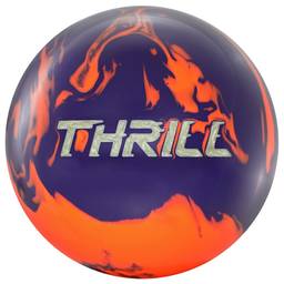 Motiv Top Thrill PRE-DRILLED Solid Bowling Ball- Purple/Orange