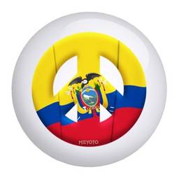 Ecuador Meyoto Flag Bowling Ball