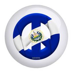 El Salvador Meyoto Flag Bowling Ball