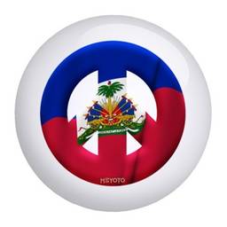 Haiti Meyoto Flag Bowling Ball