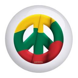 Lithuania Meyoto Flag Bowling Ball