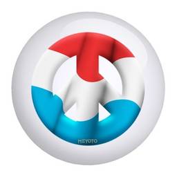 Luxembourg Meyoto Flag Bowling Ball
