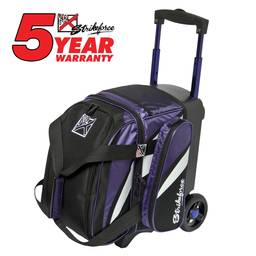 KR Cruiser Single Roller Bowling Bag- Black/Purple