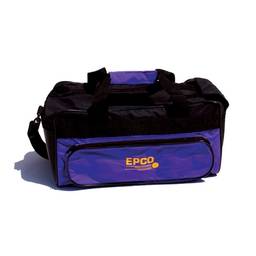 Double Zipper Soft Pack Bowling Bag- Purple/Black