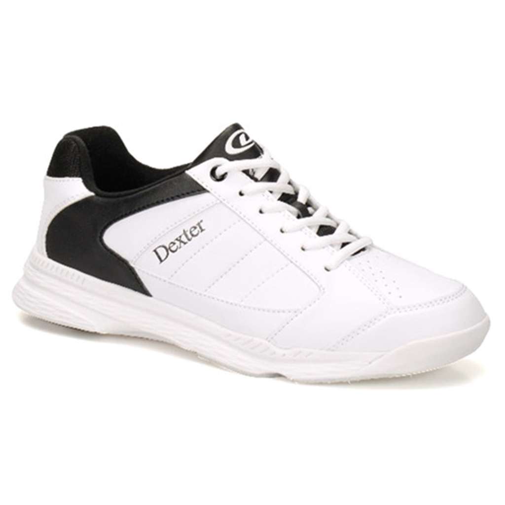 Dexter Mens Ricky IV WIDE Bowling Shoes- White/Black
