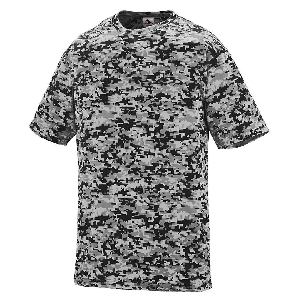 August Youth Digi Camo Wicking Shirt Style 1799