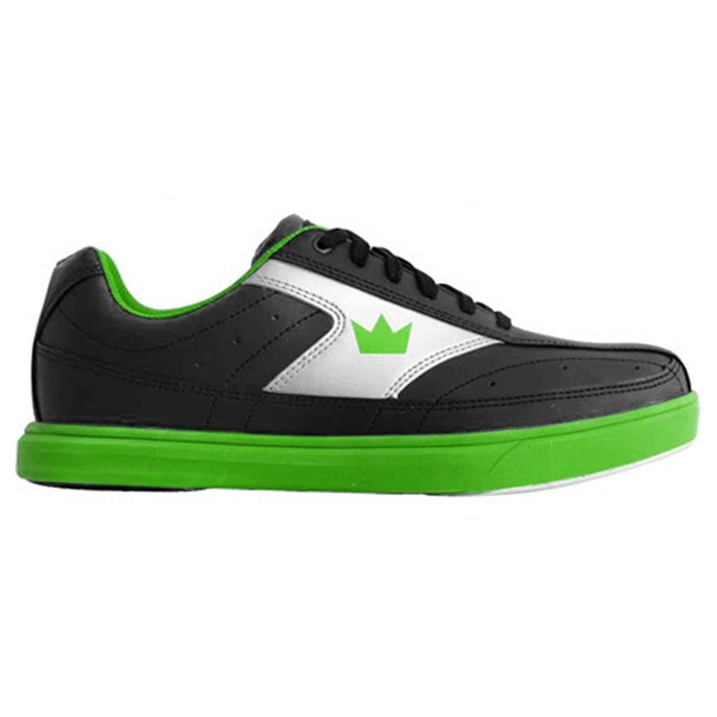 Brunswick Youth Renegade Bowling Shoes- Black/Neon Green