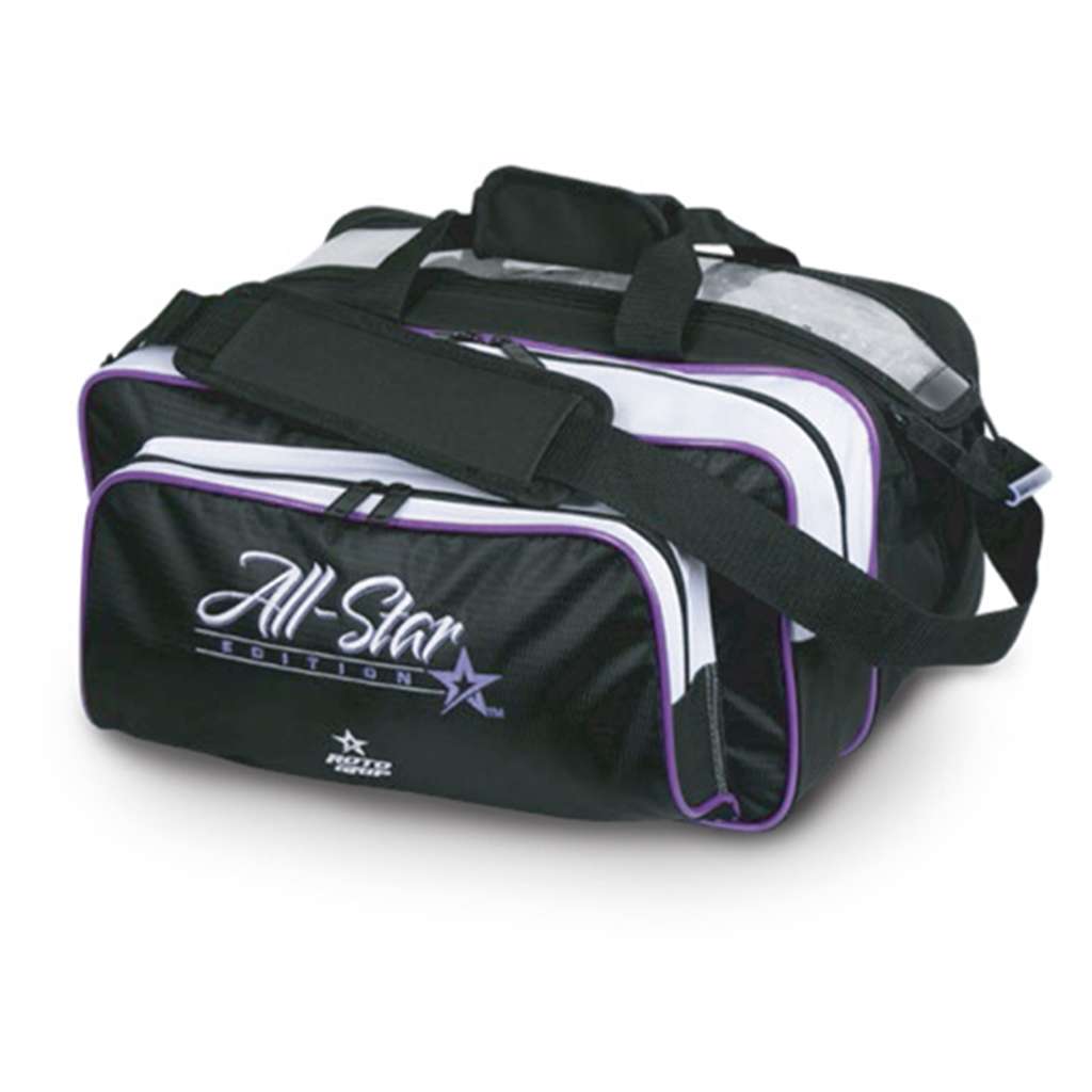 Roto Grip 2 Ball CarryAll Bowling Bag All Star Edition- Purple