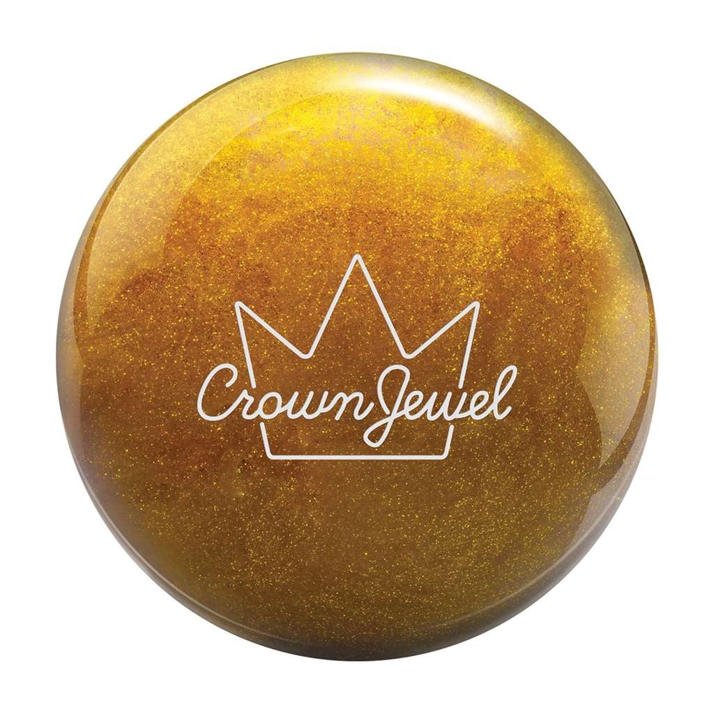 Brunswick Crown Jewel Bowling Ball - Gold Sparkle