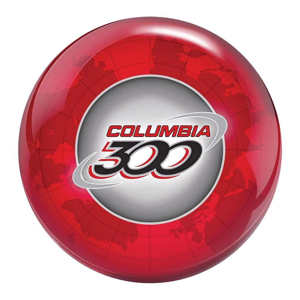 Columbia 300 Red Viz-a-Ball Bowling Ball - Red
