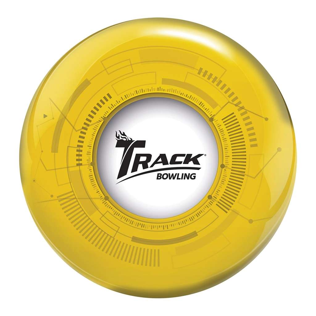 Track Viz A Ball Bowling Ball - Yellow