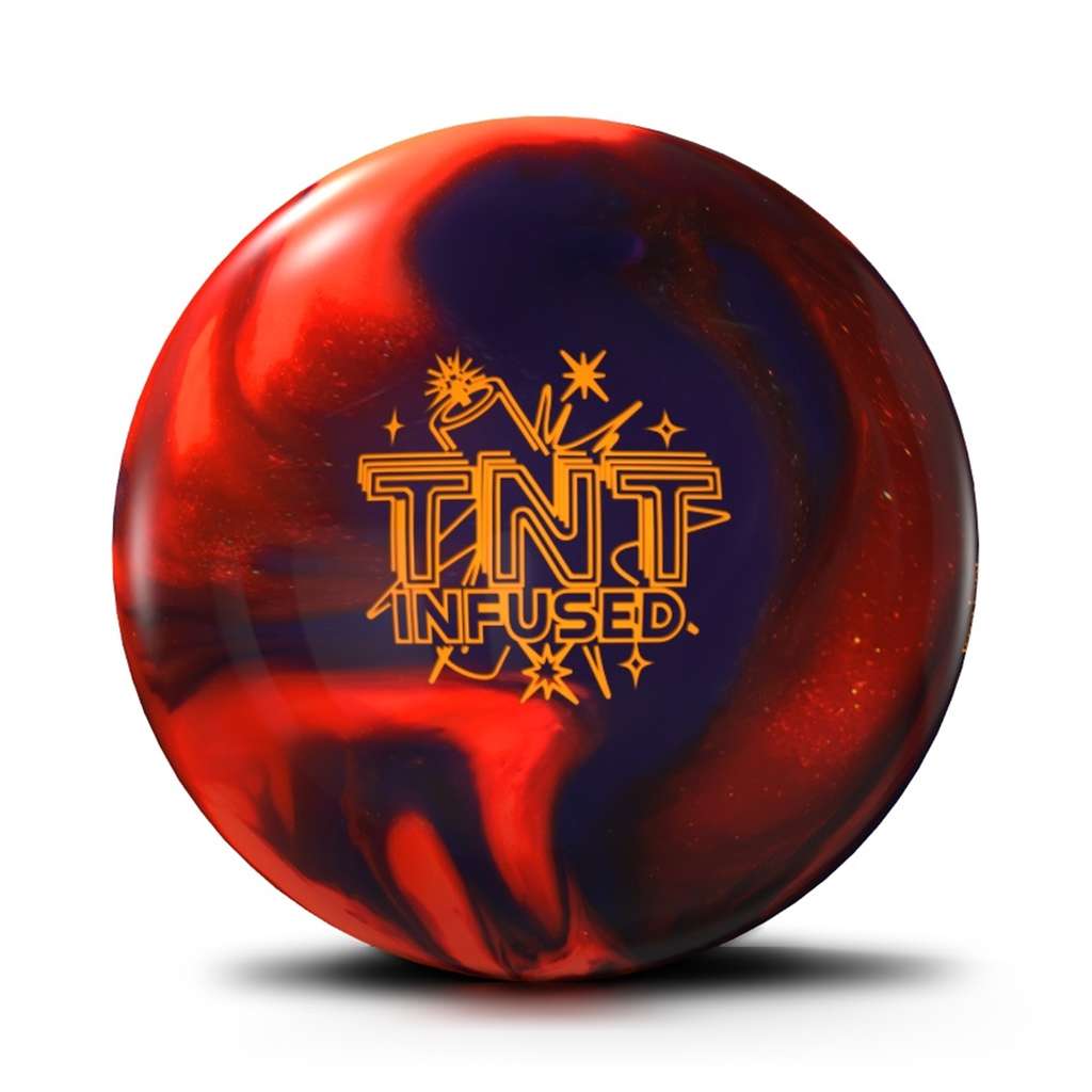 Roto Grip PRE-DRILLED TNT Infused Bowling Ball - Glow Orange/Copper/Plum