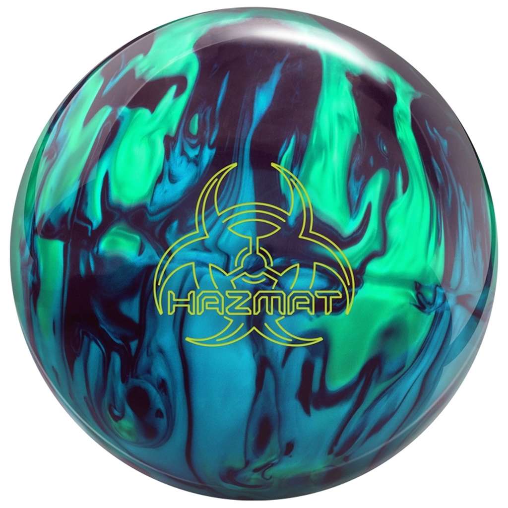 Hammer PRE-DRILLED Hazmat Bowling Ball - Black/Sapphire/Jade 