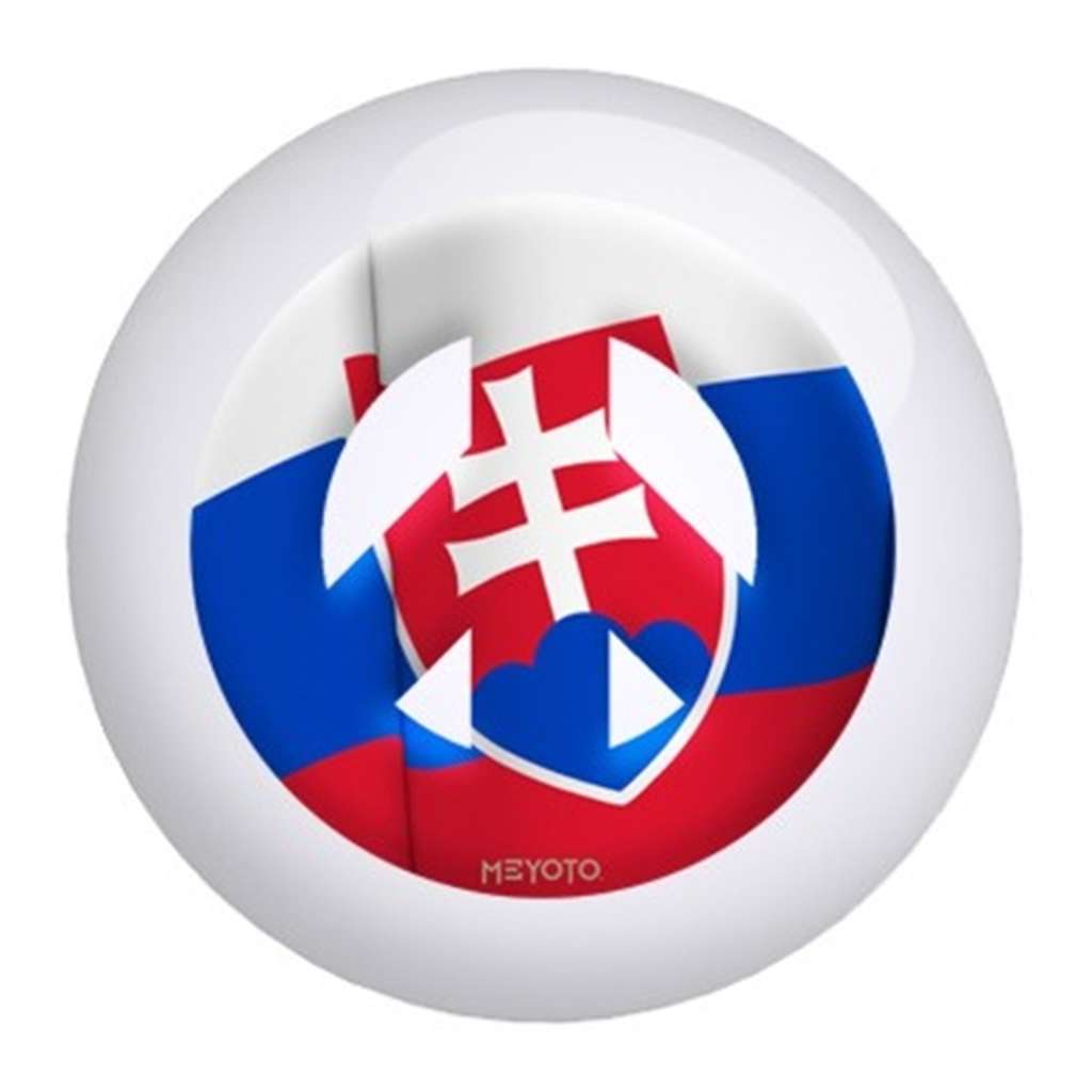 Slovakia Meyoto Flag Bowling Ball