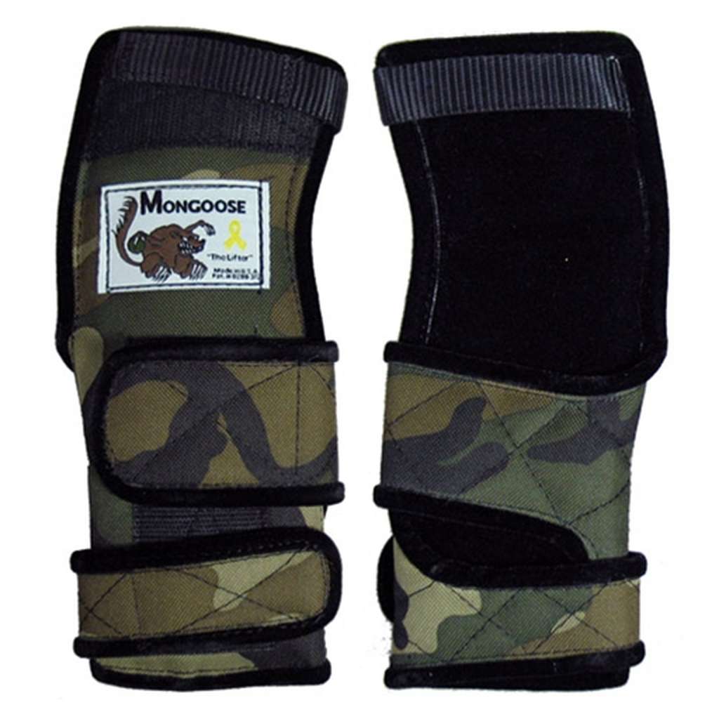 Mongoose Lifter Camouflage Wrist Support- Left Hand